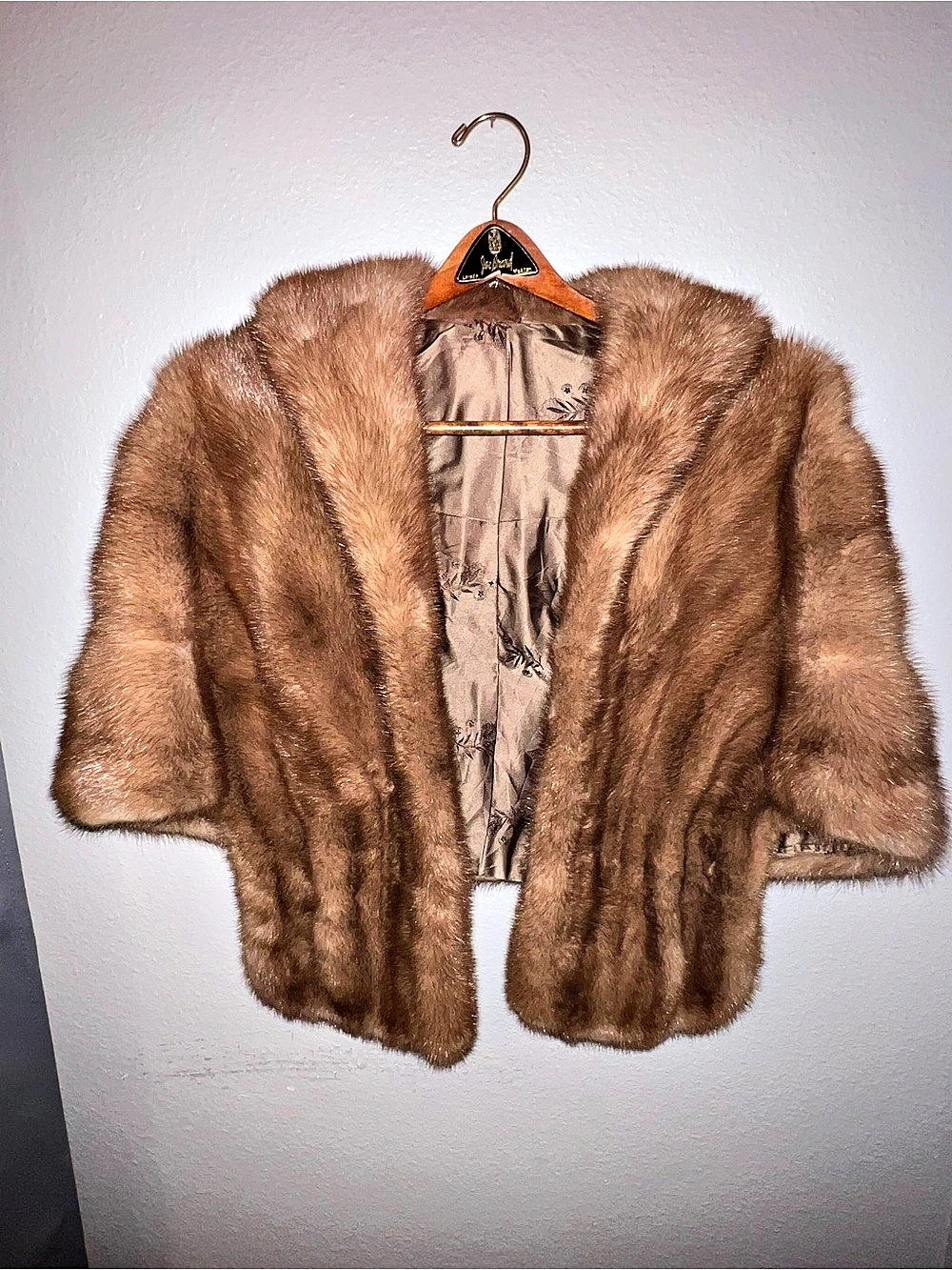 Mink Brown Fur Vest
